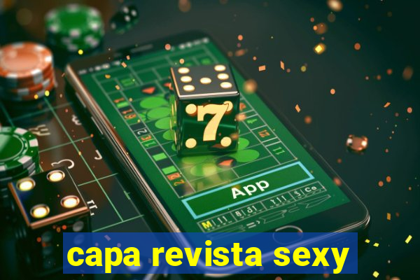 capa revista sexy