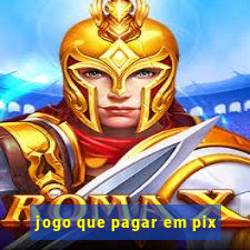 jogo que pagar em pix