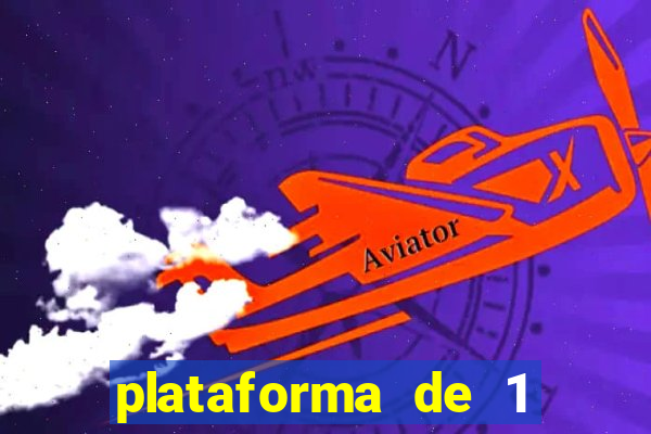 plataforma de 1 real fortune tiger