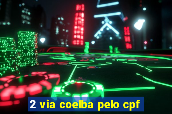 2 via coelba pelo cpf