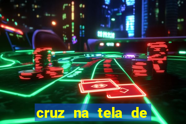 cruz na tela de cruz das