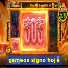 gemeos signo hoje