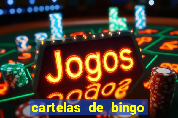 cartelas de bingo para imprimir de 1 a 90