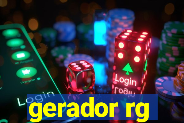 gerador rg
