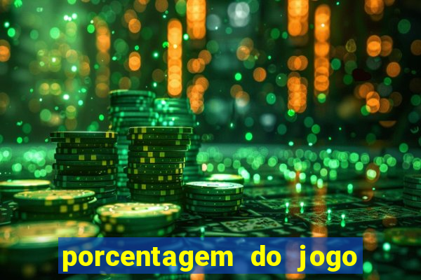 porcentagem do jogo fortune tiger
