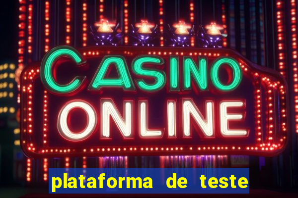 plataforma de teste pg demo