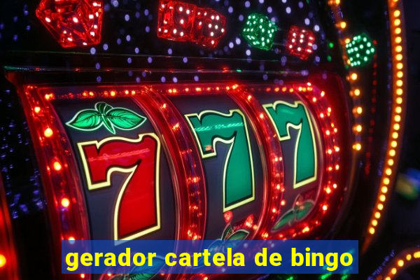 gerador cartela de bingo