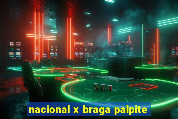 nacional x braga palpite