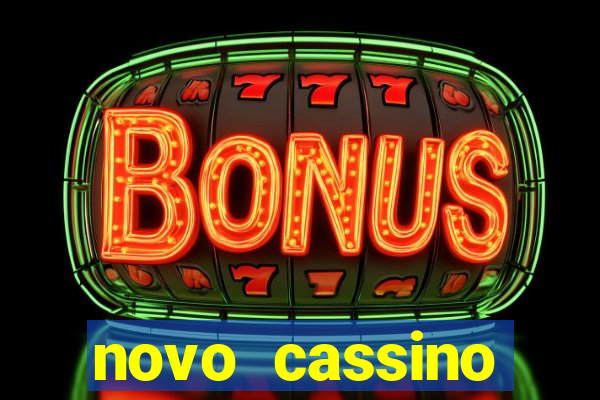 novo cassino pagando no cadastro
