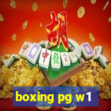 boxing pg w1